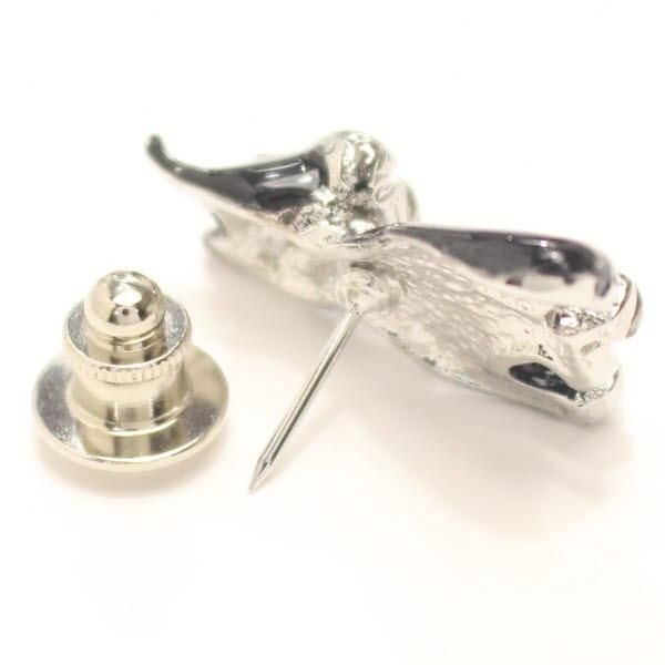 ミニチュア・シュナウザーのラペルピン・ブローチ