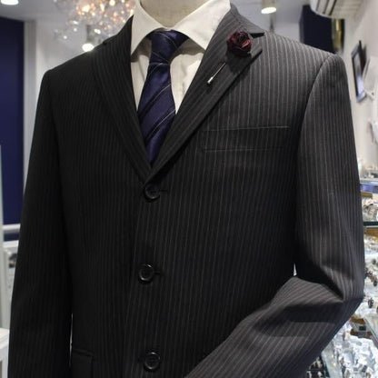 フラワー・お花で華やか・パープルのラペルピン