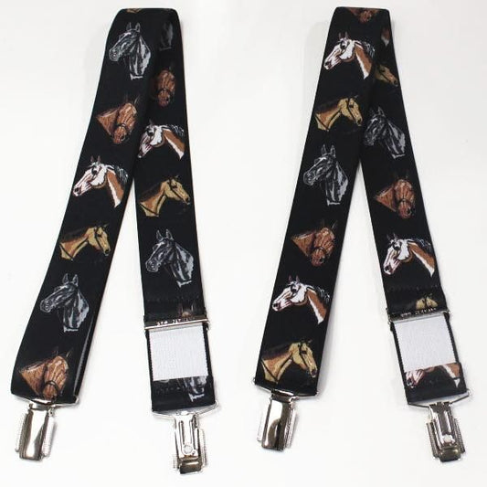 メンズサスペンダー・馬・クロス型