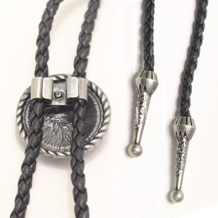 コンチョループタイ・星・シルバー(ポーラー・タイ)