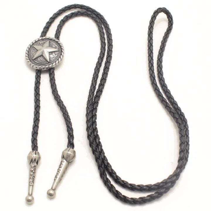 コンチョループタイ・星・シルバー(ポーラー・タイ)