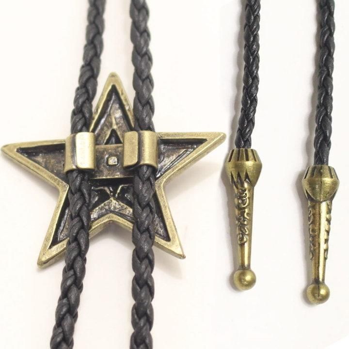 コンチョループタイ・スター×ゴールド(ポーラー・タイ)