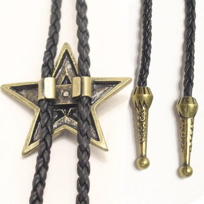 コンチョループタイ・スター×ゴールド(ポーラー・タイ)