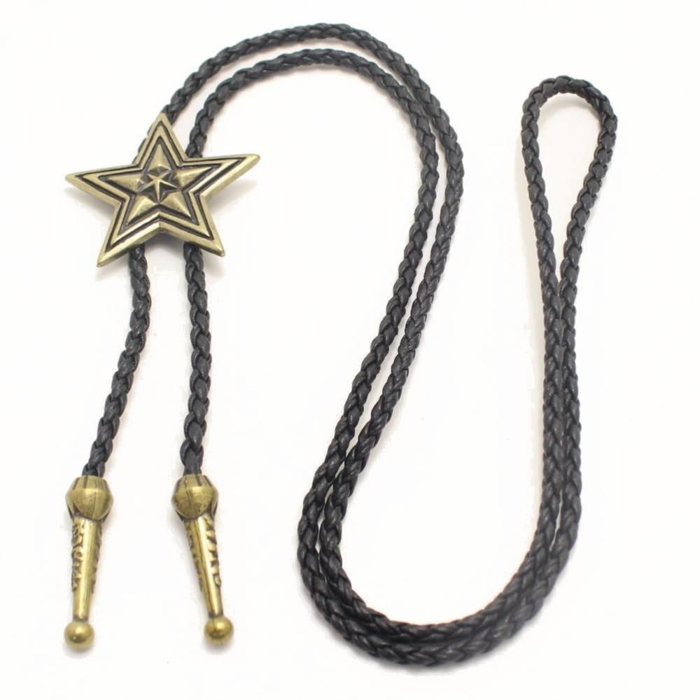 コンチョループタイ・スター×ゴールド(ポーラー・タイ)