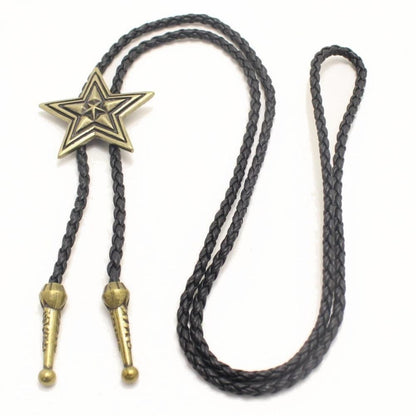 コンチョループタイ・スター×ゴールド(ポーラー・タイ)