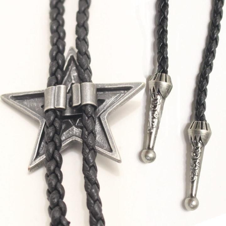 コンチョループタイ・スター×シルバー(ポーラー・タイ)