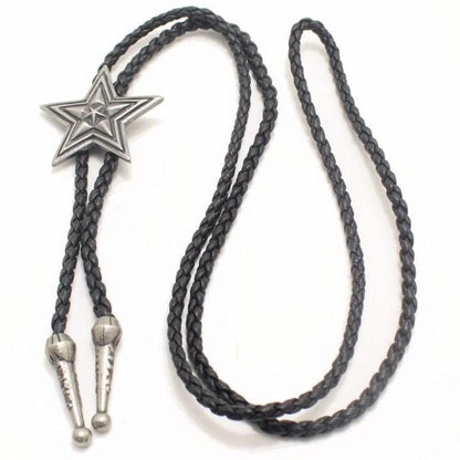 コンチョループタイ・スター×シルバー(ポーラー・タイ)