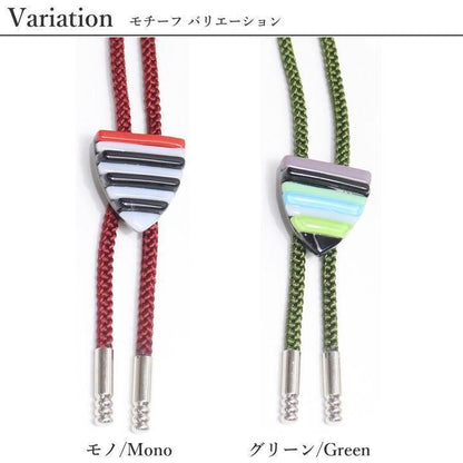 テイトアートグラス3 全2色 ループタイ ポーラータイ ポロタイ ボロタイ メンズ