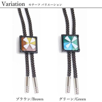 テイトアートグラス4 全2色 ループタイ ポーラータイ ポロタイ ボロタイ メンズ