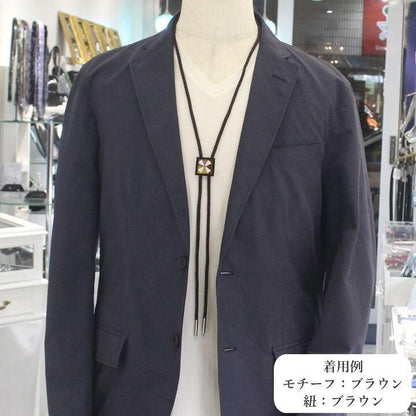 テイトアートグラス4 全2色 ループタイ ポーラータイ ポロタイ ボロタイ メンズ