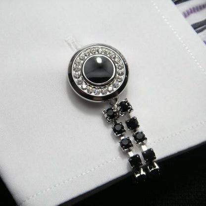 ブラックストーンのカフスチャーム(カフスチェーン)