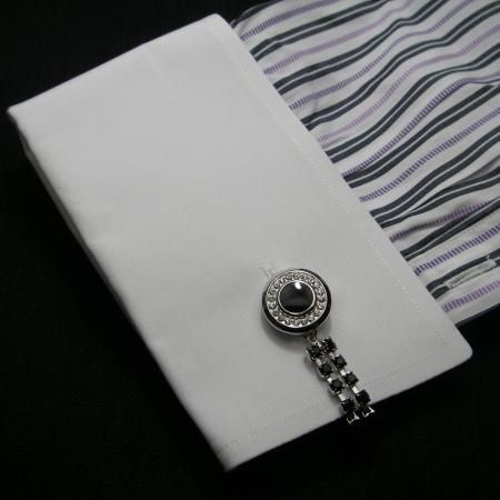 ブラックストーンのカフスチャーム(カフスチェーン)