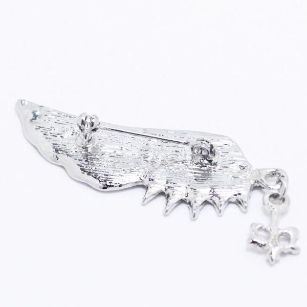 ラペルピン 羽 羽根 翼 ラペルブローチ