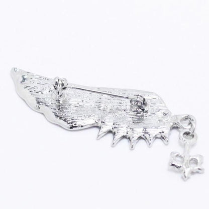 ラペルピン 羽 羽根 翼 ラペルブローチ