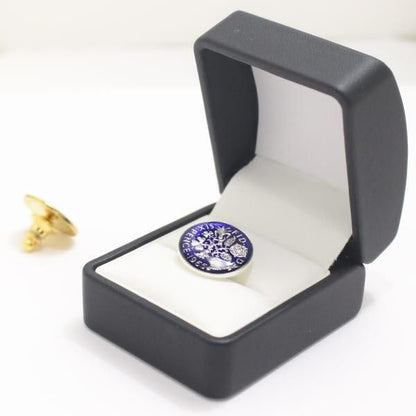 [取寄品]エリザベス2世 6ペンス コイン 1953～1967年 エナメル ラペルピン ブローチ