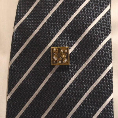 全2色 ドクロ 髑髏 スカル Skull タイタック ピンブローチ