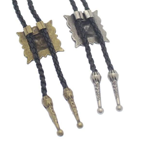 ループタイ スクエア×ゴールド ポーラータイ