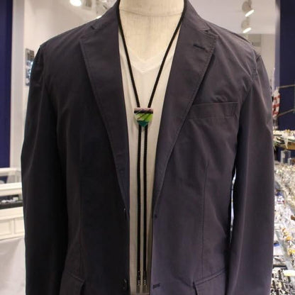 テイトアートグラス9 ループタイ ポーラータイ ポロタイ ボロタイ メンズ