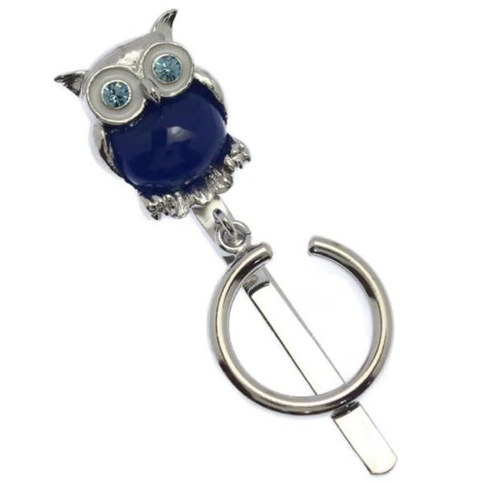 SWANK ふくろう 青 Eye Wear Show メガネホルダー 眼鏡ホルダー グラスホルダー