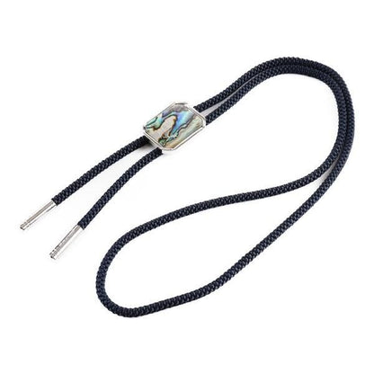 ループタイ ブランド mila schon ミラショーン 金蝶貝 アワビ貝 全2色 日本製 ポーラータイ