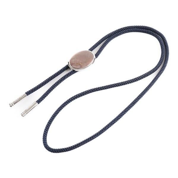 ループタイ ブランド mila schon ミラショーン ピンク蝶貝 黒蝶貝 全2色 日本製 ポーラータイ