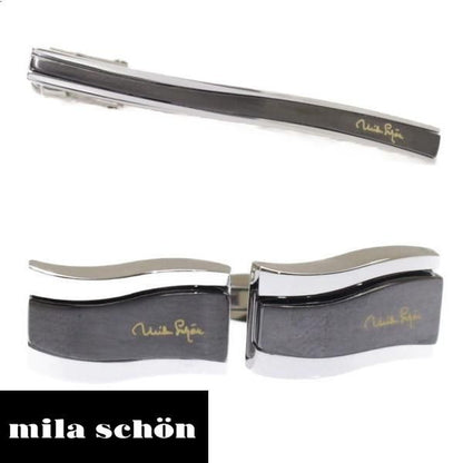 ブラック メッキ セット mila schon ミラ ショーン カフス カフスボタン ブランド