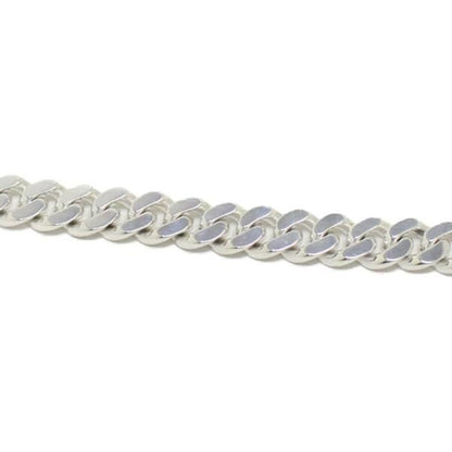 角 喜平チェーン キヘイチェーン ブレスレット シルバー925 10mm 20cm イタリア製 サツルノ インポート メンズ