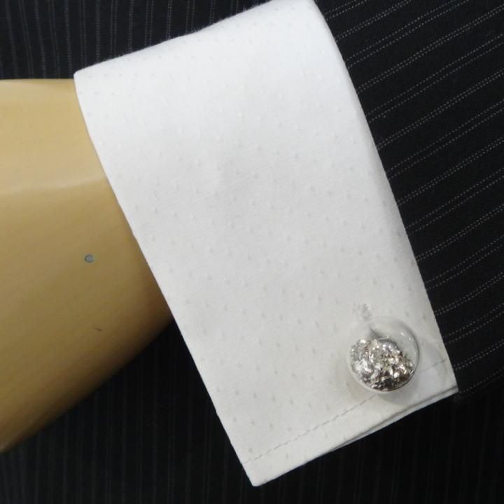 シルバーチップ in ガラスドーム Sloane Sloane Ranger Tokyo カフス ( カフリンクス / カフスボタン )