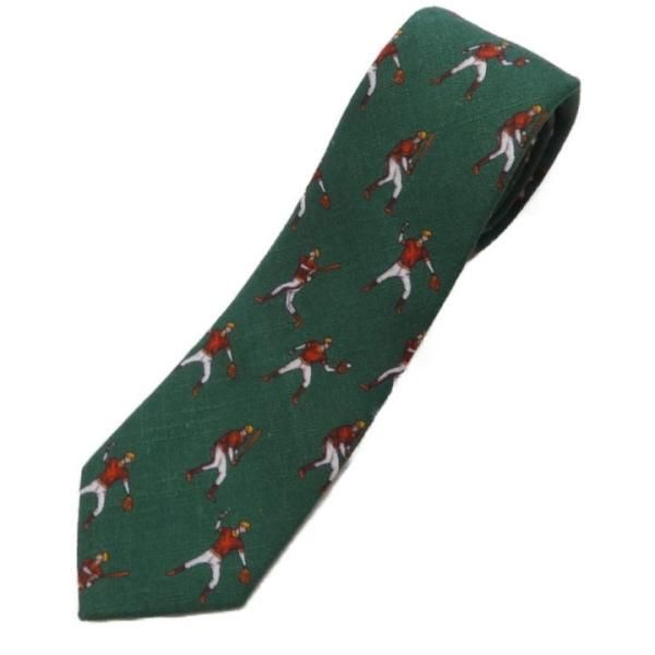 野球 ベースボール スポーツ 運動 メンズ 面白い ユニーク ネクタイ