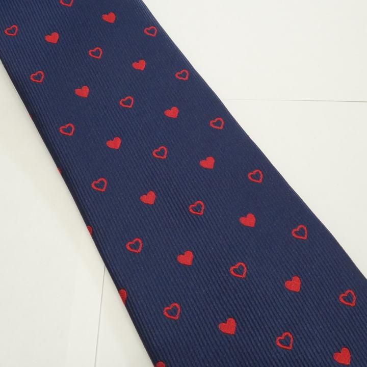 ハート はーと 可愛い 赤い 面白い ユニーク ネクタイ