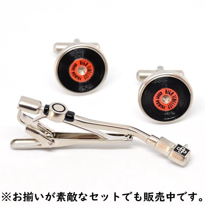 SWANK レコード盤 レコード 面白 おもしろ オモシロ ユニーク コミック カフス カフスボタン