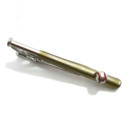 SWANK 全2色 野球 バット ボール 狙えホームラン タイピン ネクタイピン タイバー