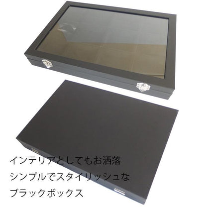 全3種 並べた満足感満点!メンズ アクセサリーケース 収納ケース コレクションボックス カフスケース タイピンケース ジュエリーケース ジュエリーボックス男性用