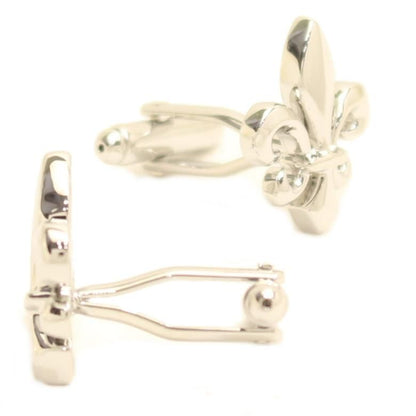 全3色 フルール・ド・リス 百合 ゆり ユリ 上品 高貴 カフス カフリンクス カフスボタン