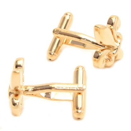 全3色 フルール・ド・リス 百合 ゆり ユリ 上品 高貴 カフス カフリンクス カフスボタン