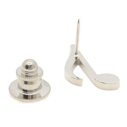 SWANK 音楽好きさんに 袖元ルンルン気分になれる 八分音符 ラペルピン ピンズ ピンブローチ psk3 P0238