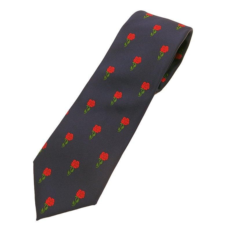 一輪のバラ 薔薇 ばら キュートな 面白 おもしろ 面白い ユニーク ネクタイ