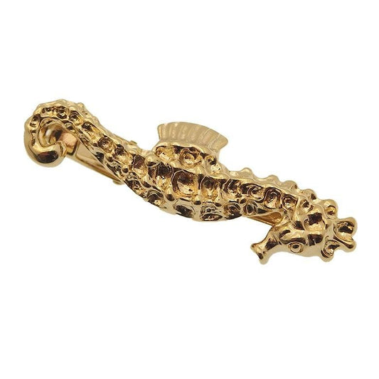 タツノオトシゴ 辰 たつのおとしご 竜の落とし子 sea horse ゴールド タイピン ネクタイピン