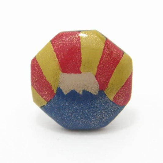 【受注生産品】富士・漆塗・タイタック(ピンブローチ)