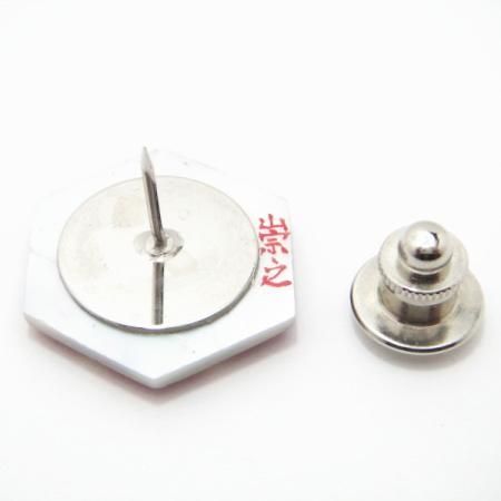 [Made to order] Yukwa Mother-of-Pearl Tie Tack (Pin Brooch)