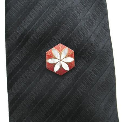 [Made to order] Yukwa Mother-of-Pearl Tie Tack (Pin Brooch)