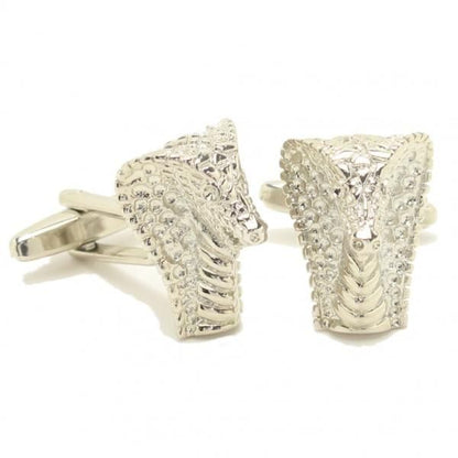 鱗きらきらキングコブラのカフス(カフリンクス/カフスボタン)