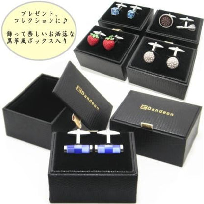 黒ボディのデジタルカメラのカフス(カフリンクス/カフスボタン)