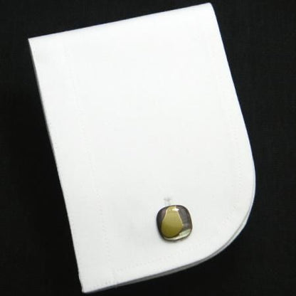 【受注生産品】伊藤若冲ひよこの蒔絵カフス(カフリンクス/カフスボタン)