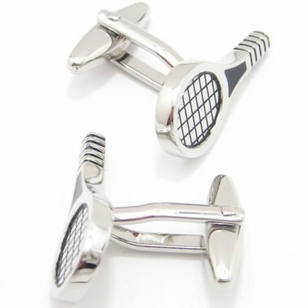 テニスの王子様にテニスラケットのカフス(カフリンクス/カフスボタン)
