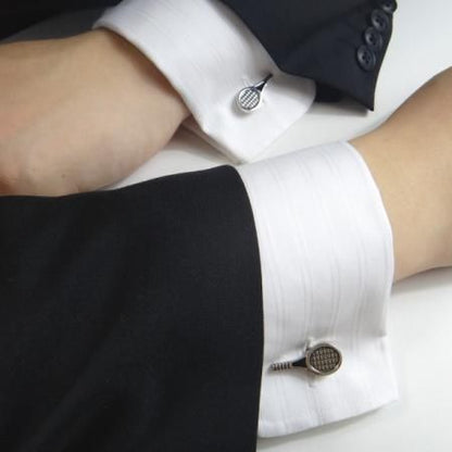 テニスの王子様にテニスラケットのカフス(カフリンクス/カフスボタン)