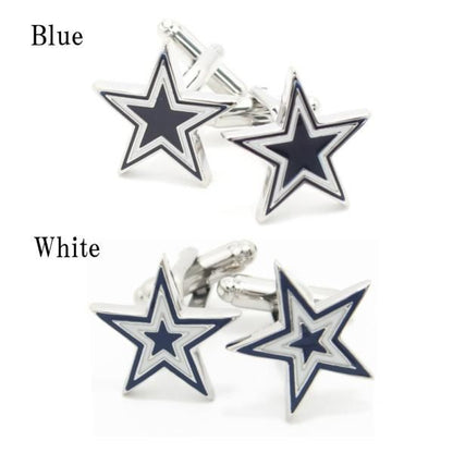 全2色・貴方もスターに星型カフス(カフリンクス/カフスボタン)