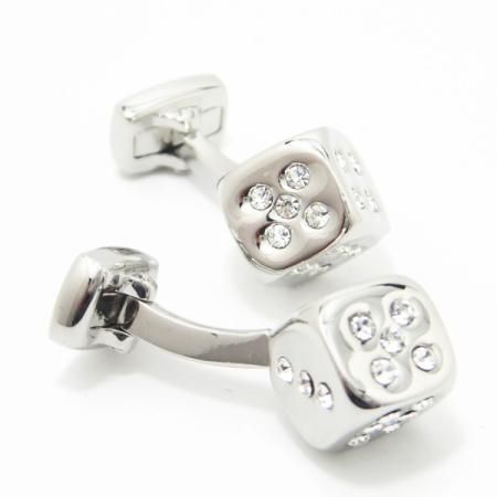 きらきらダイスのカフス(カフリンクス/カフスボタン)