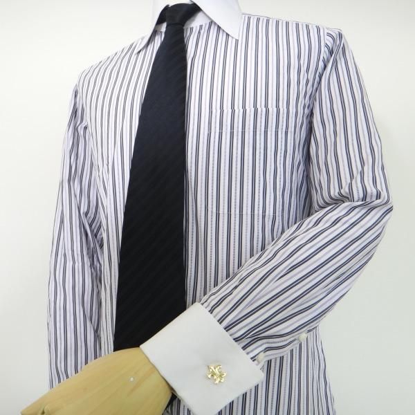 全2色・ユリのカフス(カフリンクス/カフスボタン)