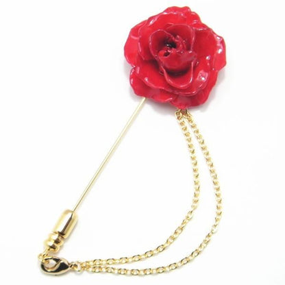 全16種・ラペルピン・本物のバラ使用・リアル・ローズ・ラペルピン